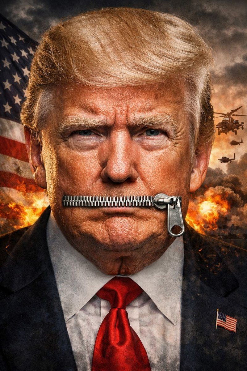 اعتراض اگر هست، از درون ملت است
نه با نسخه‌پیچی دشمن.
ما فریب لبخند و توییت نمی‌خوریم.
#ترامپ_غلط_کرد
#از_طرف_بجنوردیها