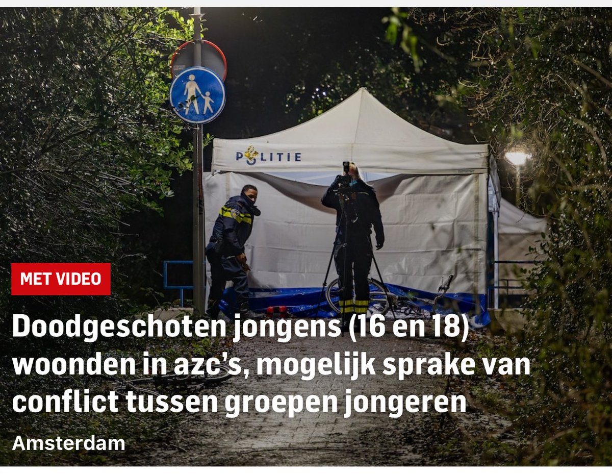 Waarom “halen we” dit soort gasten naar Nederland?
Wat doet dat tuig in ons land als ze niets bijdragen en zich alleen maar misdragen?

Dan ben je 16 &amp; 18 en beland je in een gewapend conflict met je mede -illegaaltjes  

Grenzen dicht en hou dit soort volk buiten de deur!
