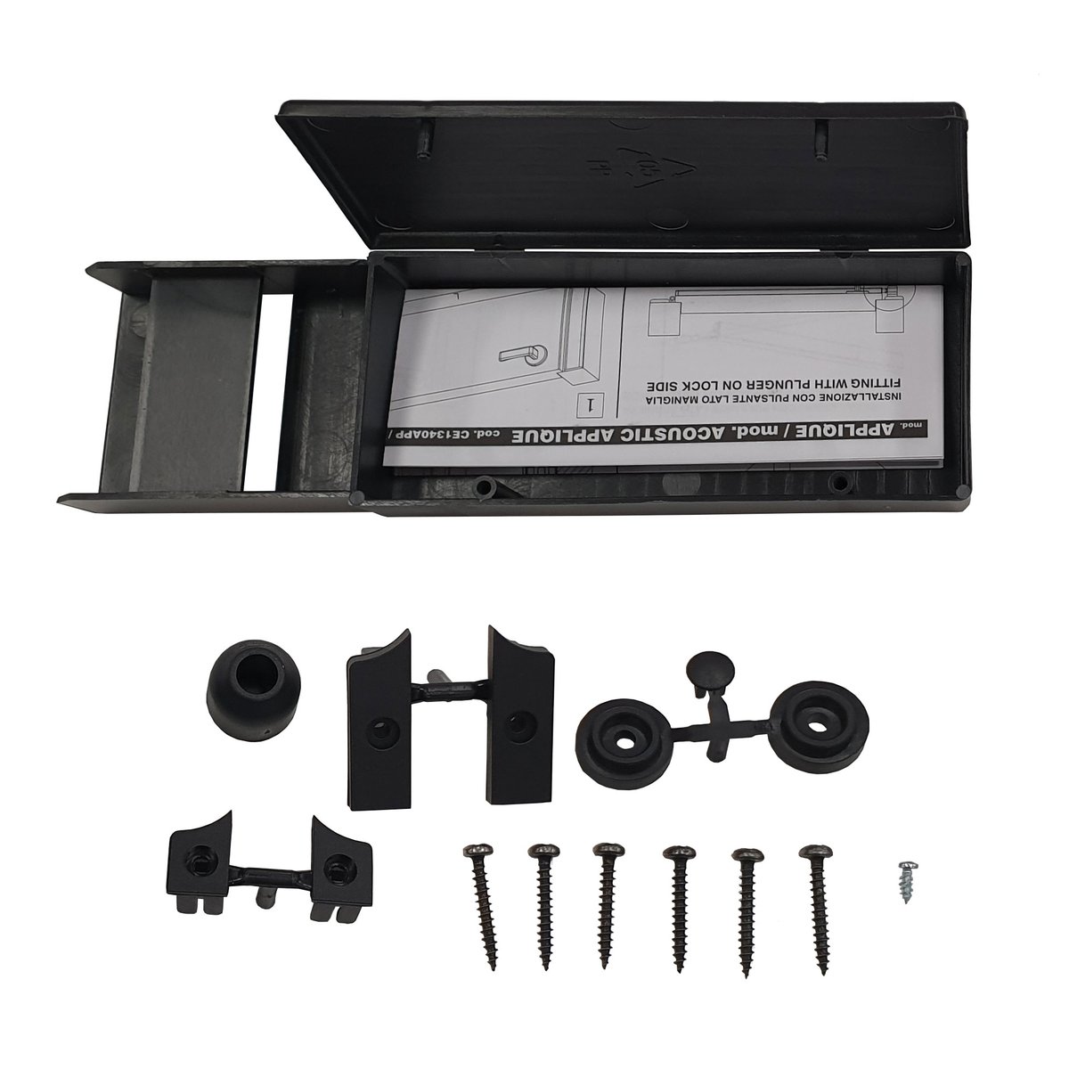 Door Bottom Acoustic Seals | Automatic drop-down type | Face Mounted | Acoustic Rated | Up to Rw 37dB noise reduction astroflame.com/door-bottom-se… #Astroflame #construction #build #building #FDSW26 #Acoustic #Rated #Door #Bottom #Seal #Surface #Mounted #Certifire #hardware #firesafety