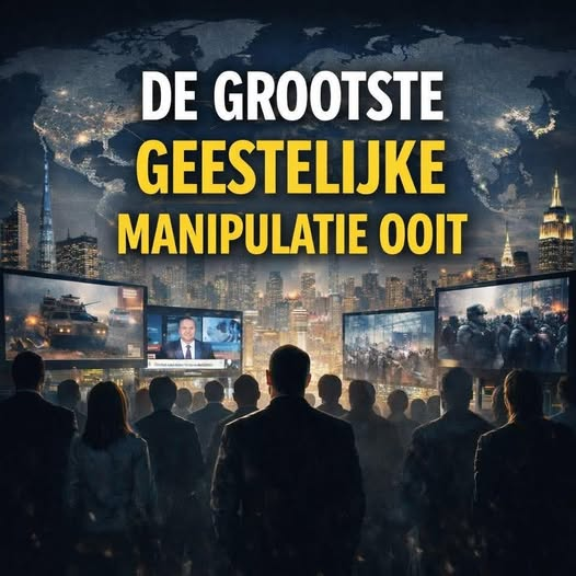 𝗗𝗘 𝗚𝗥𝗢𝗢𝗧𝗦𝗧𝗘 𝗚𝗘𝗘𝗦𝗧𝗘𝗟𝗜𝗝𝗞𝗘 𝗠𝗔𝗡𝗜𝗣𝗨𝗟𝗔𝗧𝗜𝗘 𝗢𝗢𝗜𝗧: 𝗗𝗜𝗧 𝗜𝗦 𝗚𝗘𝗘𝗡 𝗧𝗢𝗘𝗩𝗔𝗟
Er gebeurt vandaag iets dat nog nooit eerder in de geschiedenis op deze schaal heeft plaatsgevonden.
Geen oorlog.
Geen pandemie.
Geen crisis.
Maar iets veel