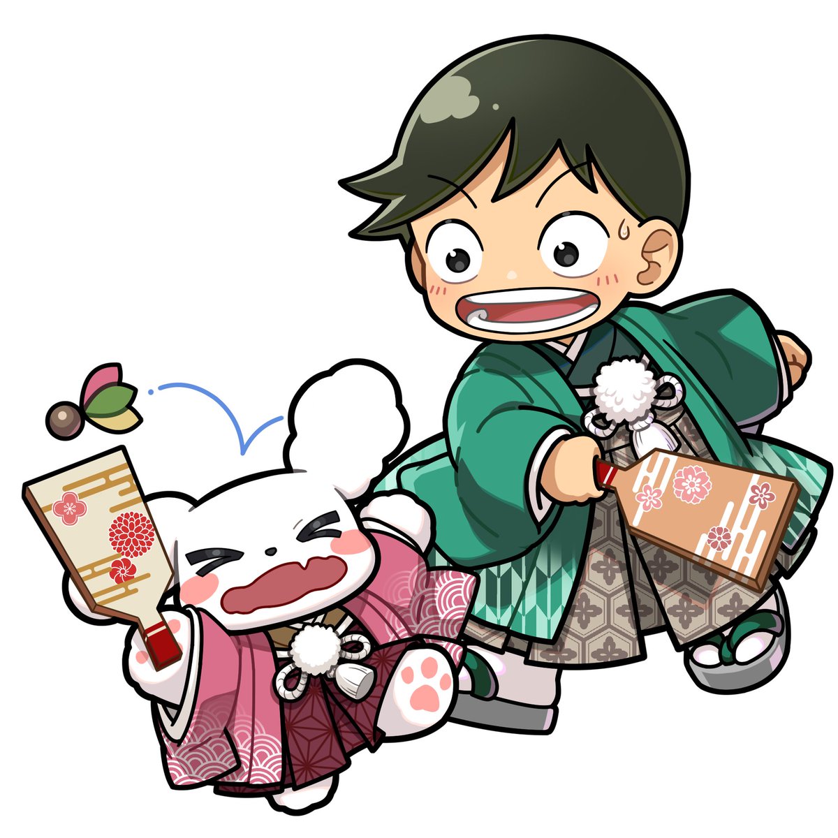 チャンスがお年玉をいっぱいひろって帰ってきた～✨
明日みんなにもおすそわけしちゃうよ～👀

今日チャンスとあそんだときの写真ものせとくね～📷️

ぼくからのお年玉で少しだけど
ポイントプレゼントだよ🔥 
RPで1名様に2,026pt🎁
〆切24時