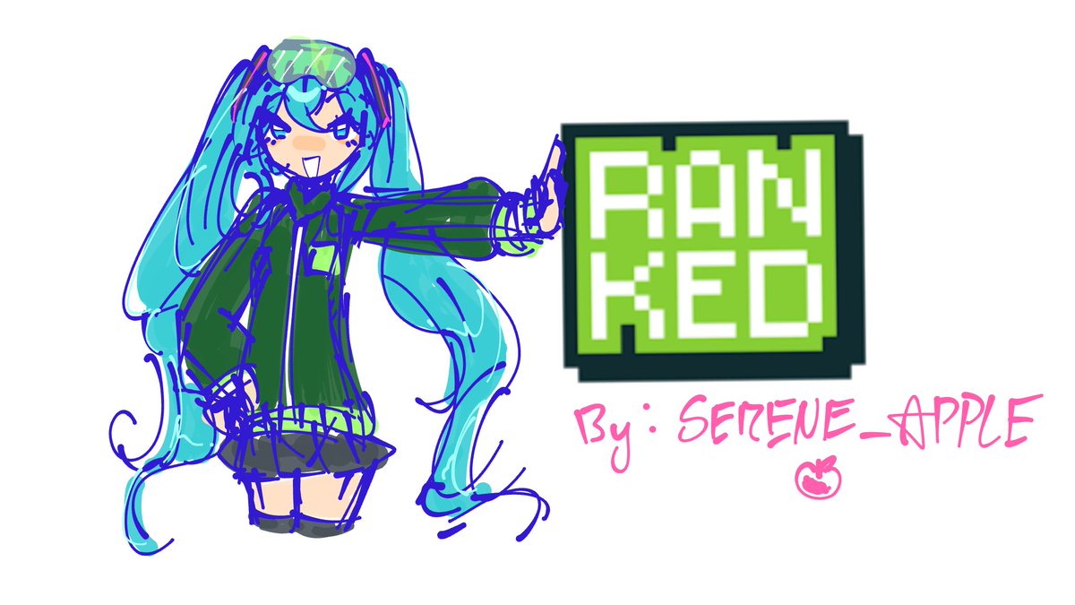 Now presenting: Aki's super accurate mcsr x miku figurine presentation!! 
#mcsrfanart #mcsr