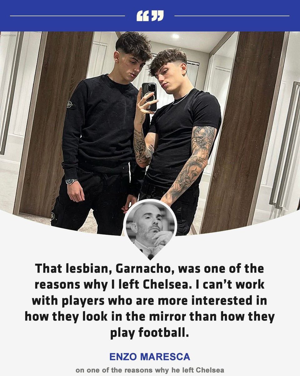 ShithouseryHQ's tweet image. 🗣️| Enzo Maresca on why he left Chelsea