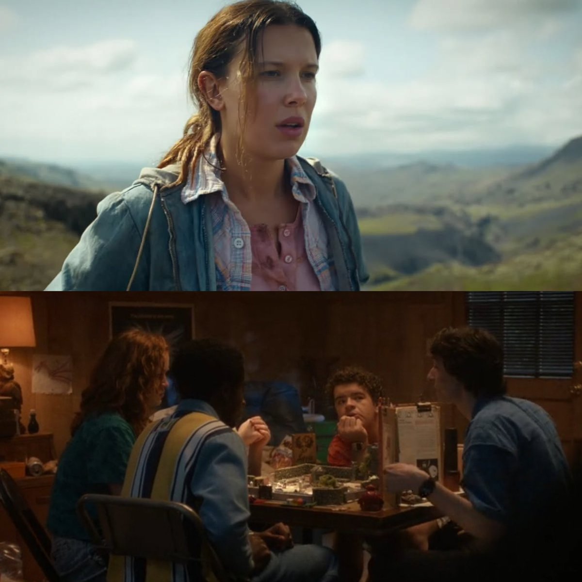 FilmUpdates's tweet image. The Duffer Brothers on Eleven’s ending in ‘STRANGER THINGS’

"Eleven represents, in a lot of ways, the magic of childhood. And we knew for our kids to be able to grow up, the magic had to leave Hawkins. There was never a version that we had written where it was Eleven down in…