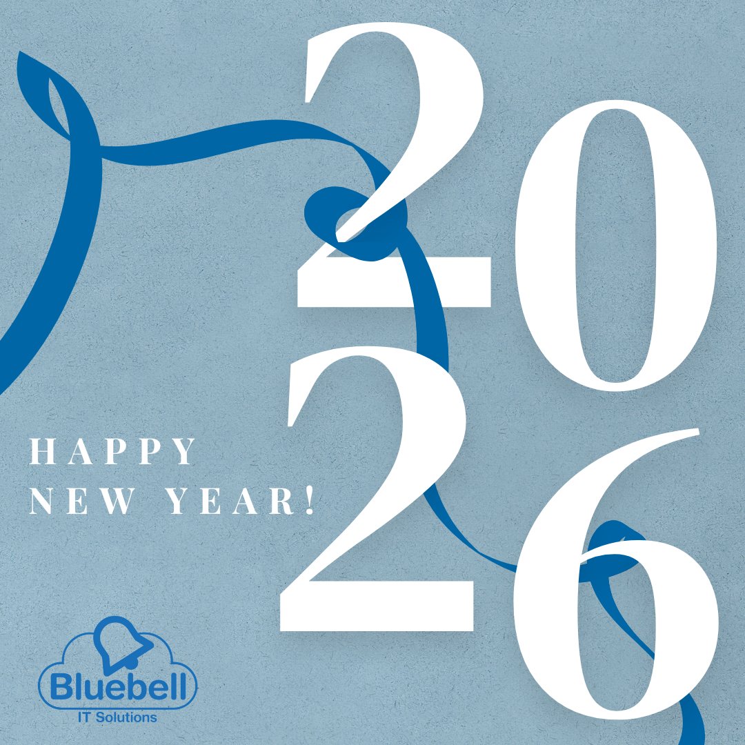 Happy New Year! 🎆

Here’s to a successful and fulfilling 2026 ahead from all the team at Bluebell IT Solutions.