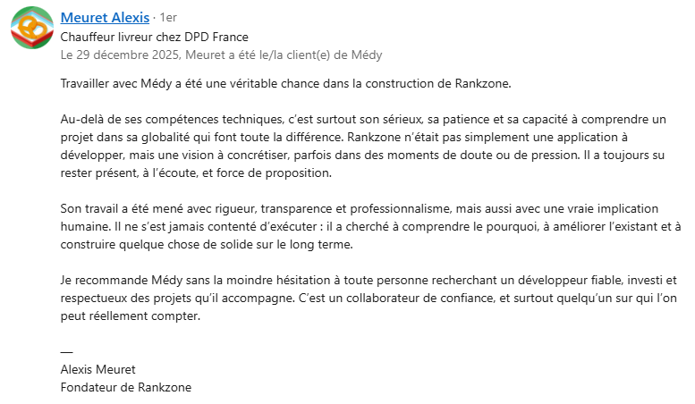 Médy | Dev tweet media