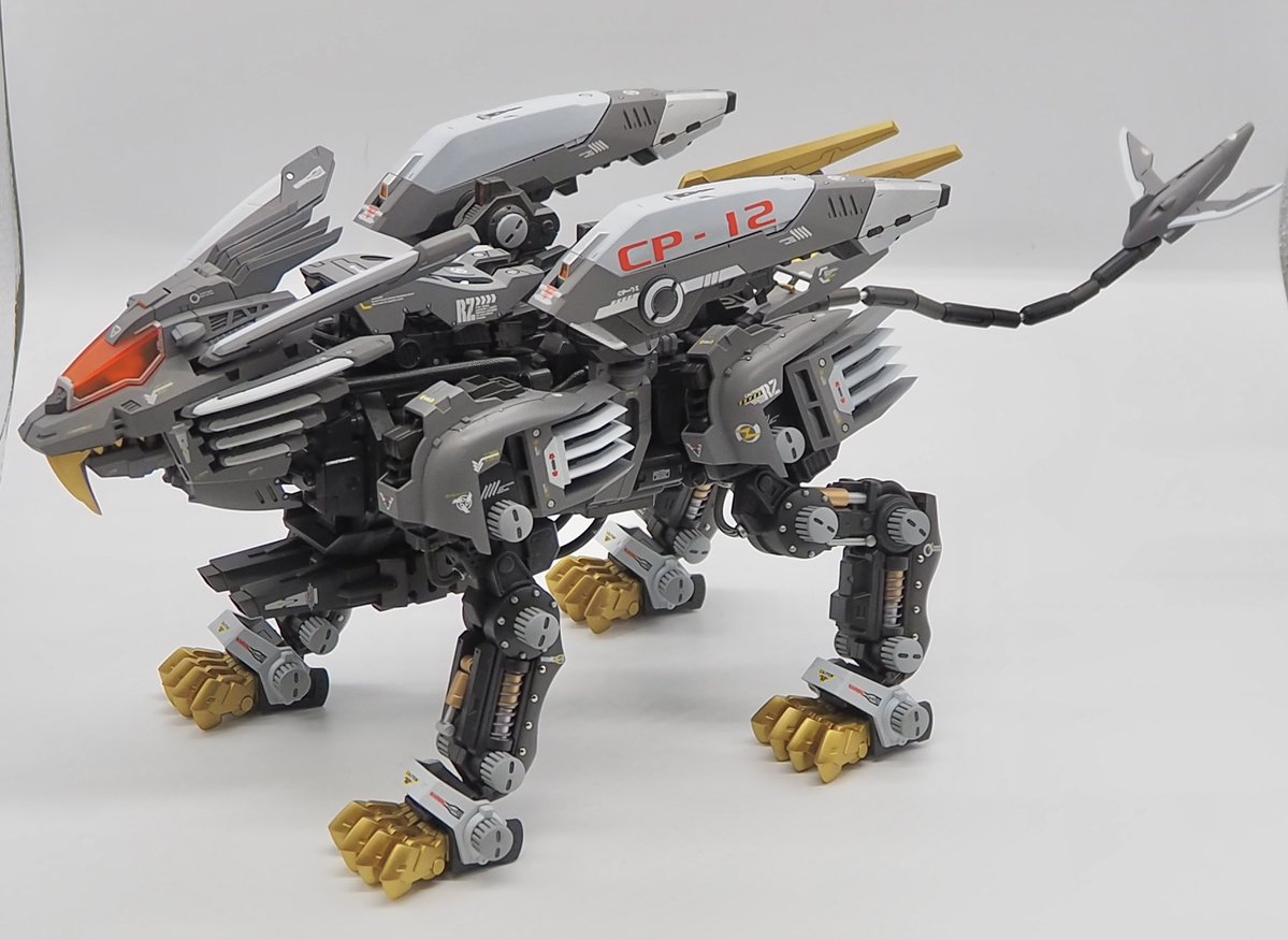 HMMブレードライガーAB ブラックインパクト 完成です。 水性ホビー