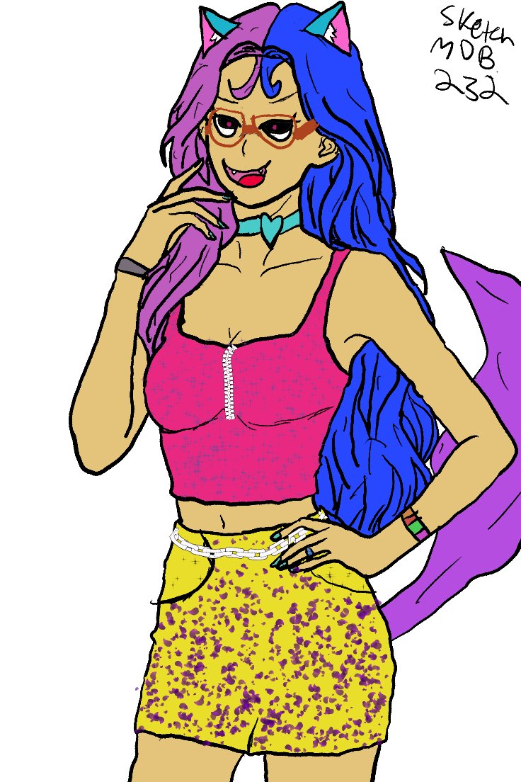 Blue23210's tweet image. New Years drawing 🌟✨ ❤️🩷 2/1/2026
🎨/@Blue23210