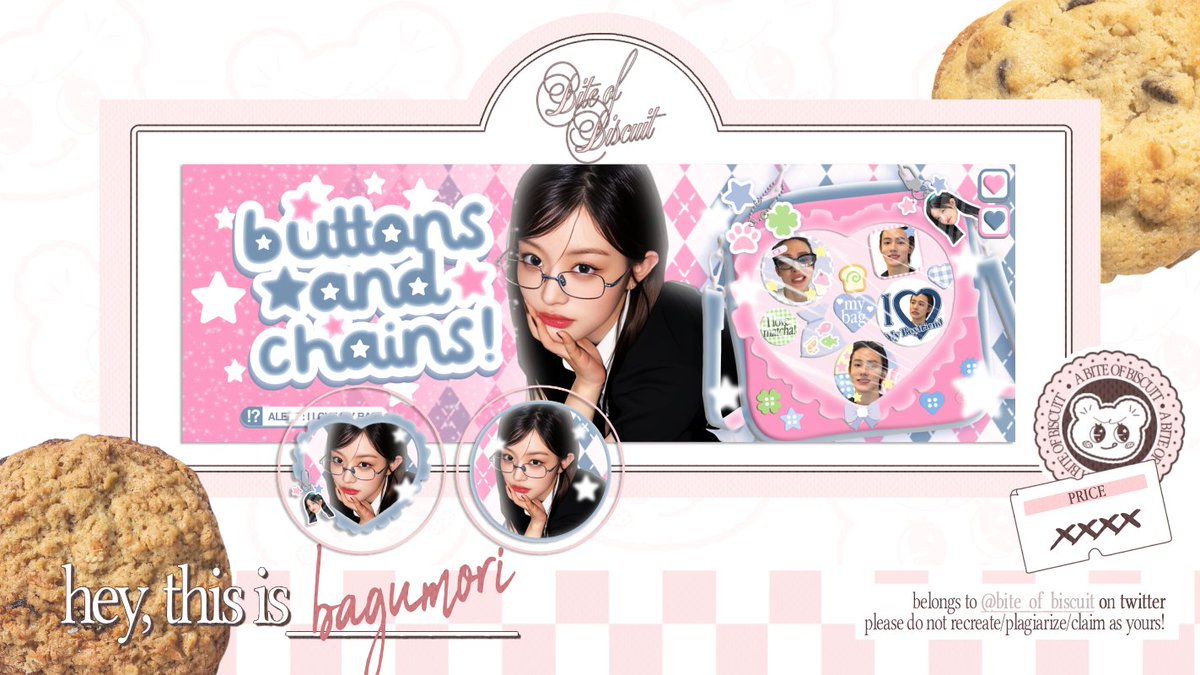 bite_of_biscuit's tweet image. Help repost please? Thank you! ♡ #zonauang 🧺 

Kenalan yuk sama 2 anak baruku yang based on ITABAG dan perintilannya inih... decopin &amp;amp; bagumori! :3 Buat decopin, bagnya ada 2 pilihan: heart / cat! ❤️🐱

Please kindly let me know kalau ada yang tidak aman through DM (๑˃ᴗ˂)♡🍪