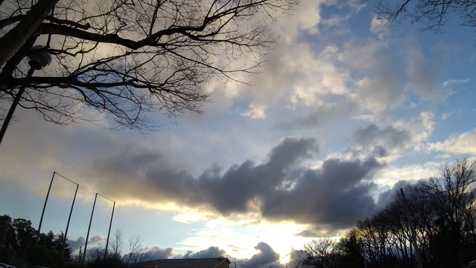 夕方散歩

雪が降ってきた時にはどうしようかと。にわか雪で助かった☃️

まるで山脈の様な雪雲が迫力あります。 