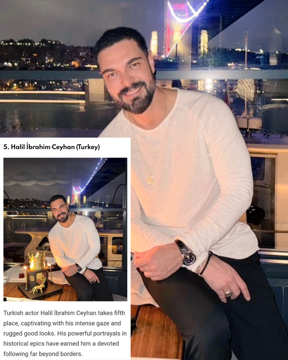 Nubia magazine announced the results of its survey "Top 10 Most Handsome Men in Asia 2025," and one of the Turkish actors who made it onto the global list was #HalilbrahimCeyhan, who ranked fifth....👑👏👏👏
#HalilİbrahimCeyhan