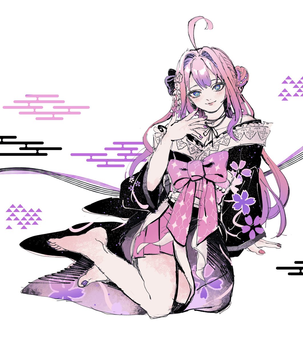 tmhymno's tweet photo. 正月衣装好き！！♡
 #ヴィヴィメイク https://t.co/OEKKNWx7it