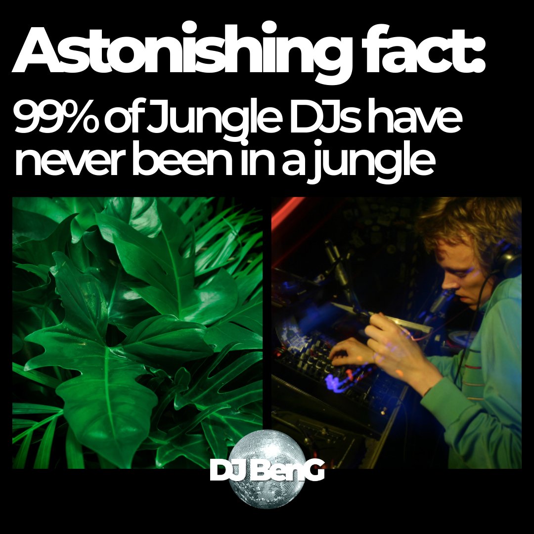 benholtam's tweet image. Wow! Who knew?

#jungledj #djs #facts