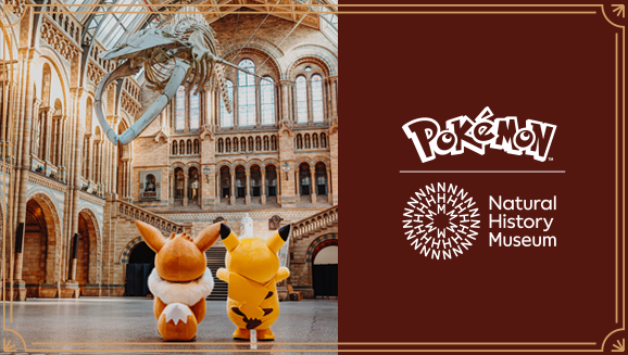ポケモンとロンドン自然史博物館(Natural History Museum)コラボグッズ