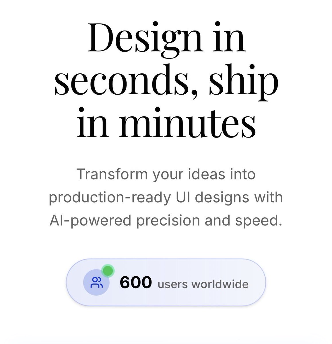 jessinvibe's tweet photo. We’re thrilled to announce our 600th user on 1UI. This milestone excites us for the year ahead.

https://t.co/ysb98zTCTL showcases @v0’s capabilities in building a robust, user-friendly platform. https://t.co/l9b5VUSlDd