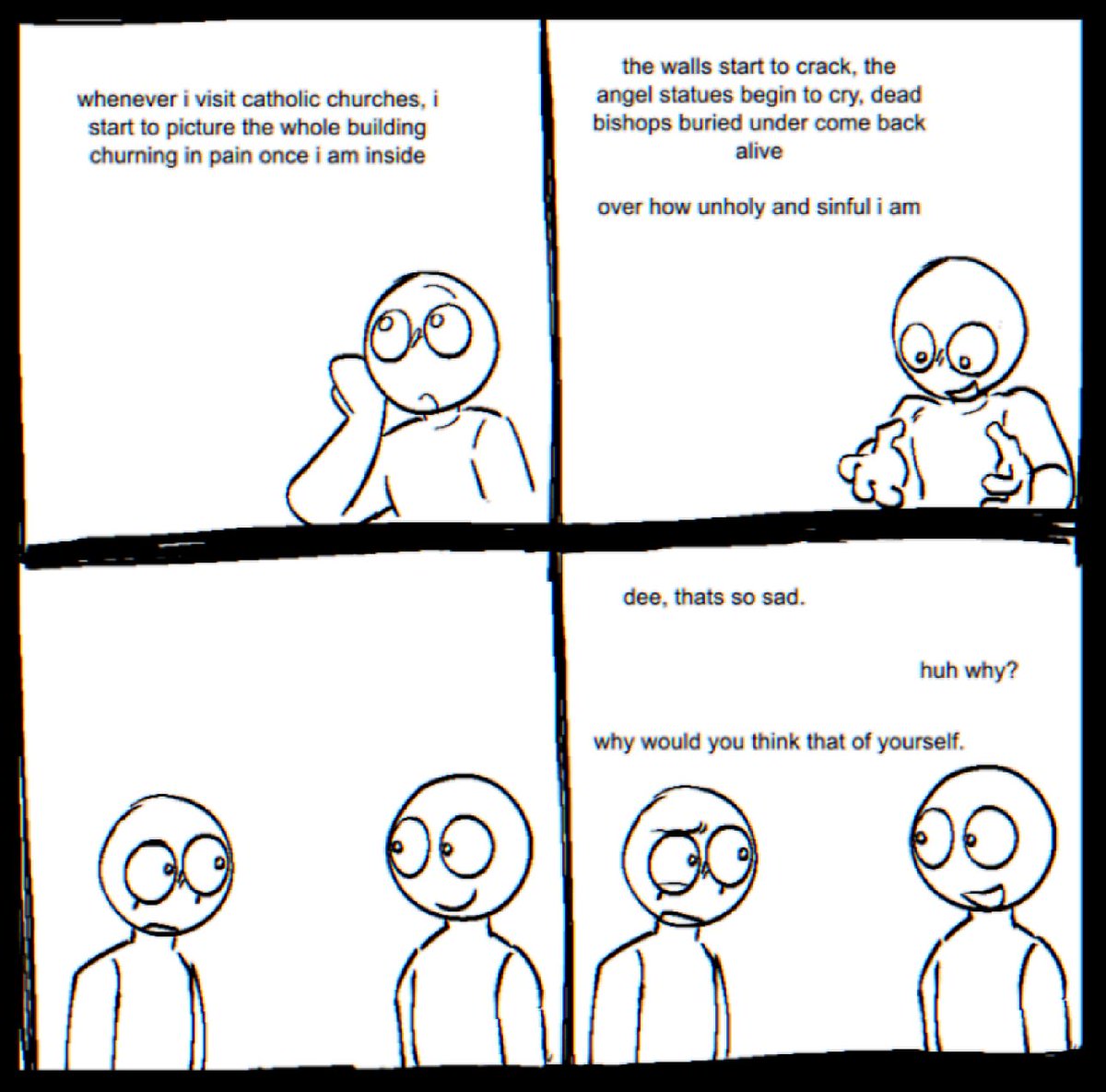 deeoxie's tweet image. convo me and my friend had a while ago