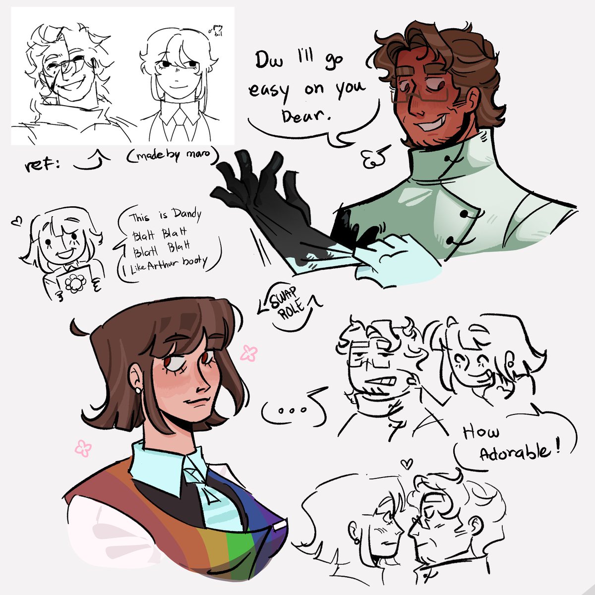 Aneemonerss's tweet image. #dandysworld