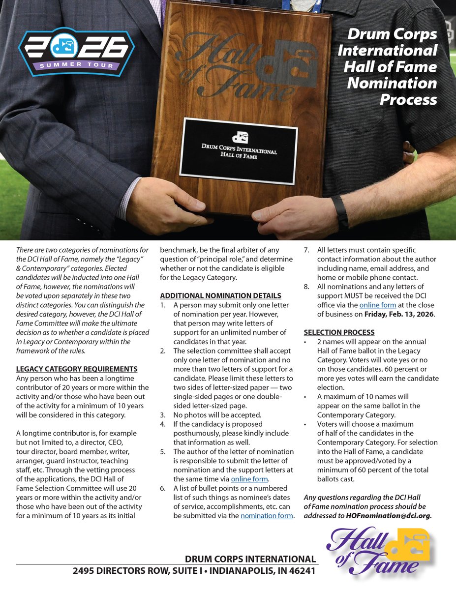 Drum Corps International tweet media