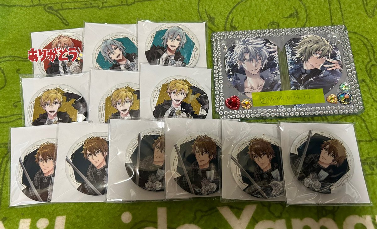 RT @shino_0214_i7: 【譲渡】アイナナ アイドリッシュセブン 缶バッジ