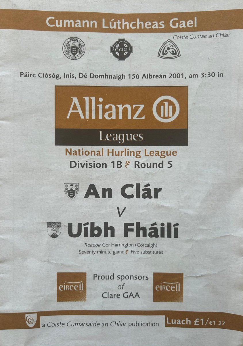 GAA Programmes tweet media