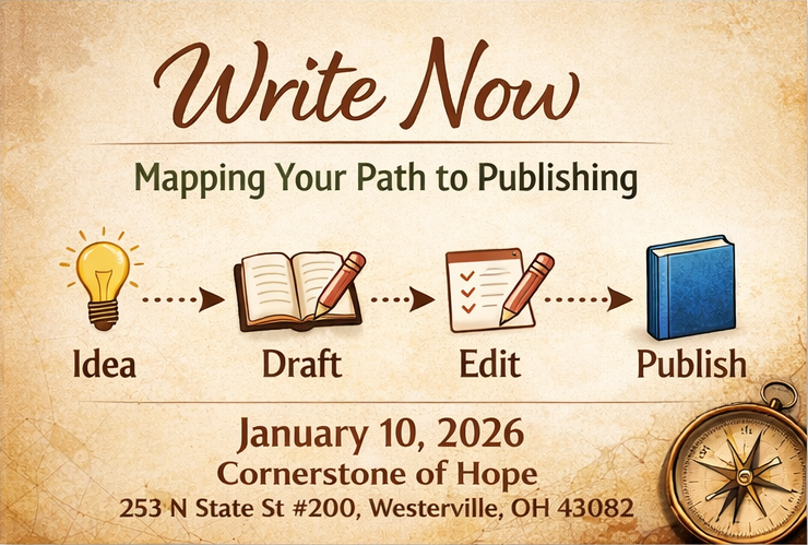 ImpactWriter's tweet image. Central Ohio - January 10, 2026
Write Now: Mapping Your Path to Publishing

A one-day mini conference for writers (and prospective writers) ready to move their projects forward.

REGISTER: rachelwojo.com/write-now-mapp…