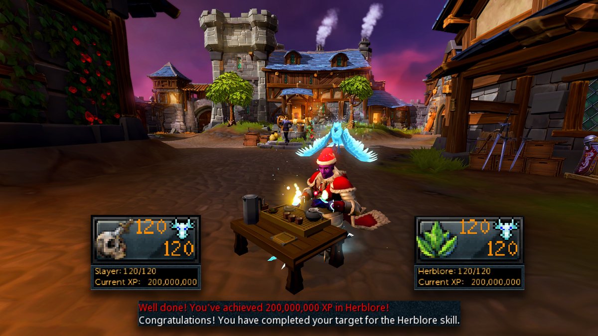 Ringing in the start of 2026 with 200m Slayer &amp; Herblore 💀🍃

Happy New Year everyone!! ✨🎇🌟