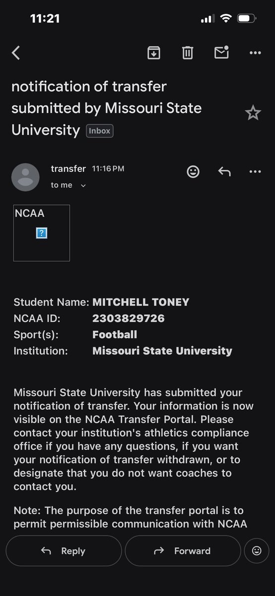 Mitchell Toney tweet media