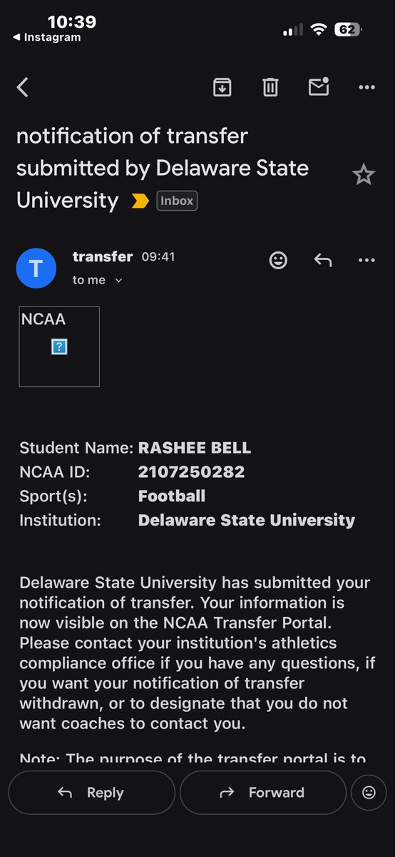 rasheebell's tweet photo. Officially in the Transfer Portal with 3 years of eligibility!!!

- 6’3 260
- D1 Linebacker/ Edge 
- Explosive, Quick, Brute Strength🔥 
 - Redshirt Freshman

#TransferPortal #ncaa https://t.co/4Am7sPkBtV