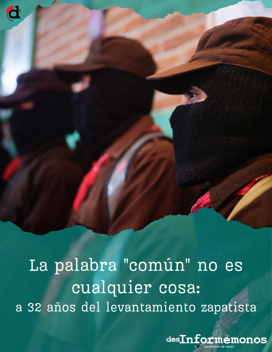 #EZLN ✊| El EZLN no sobrevive porque se haya convertido en un ícono, sino porque es un proceso político vivo, capaz de reorganizarse y de resistir el paso del tiempo sin renunciar a sus principios. Una revolución que no busca tomar el poder, sino vaciarlo buff.ly/1cGCris