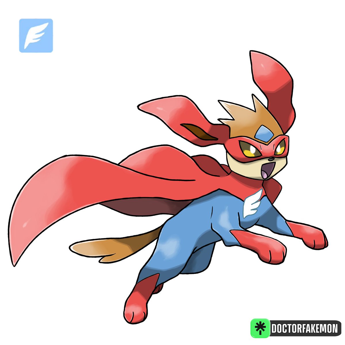 Super Eevee - Eeveelution flying-type  

available for adoption.   

#pokemon #fakemon #PokemonLegendsZA #eeveelution #artwork #draw #eevee #eeveelutionflying