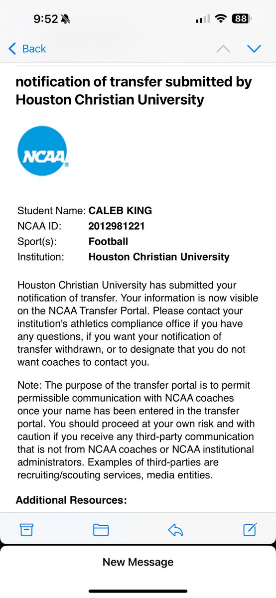 Caleb King tweet media