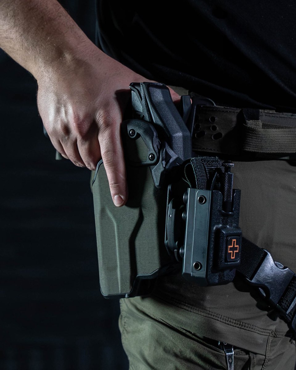 Blade_Tech's tweet image. VALOR® DUTY HOLSTER

The front mounting plate with Tek-Mount® Mini supports a variety of cases and accessories with quick mounting.

Modular, mission-ready performance built to adapt.

link in bio.
blade-tech.com/valor

#ValorDutyHolster #CarryConfident #BladeTech #DutyHolster…