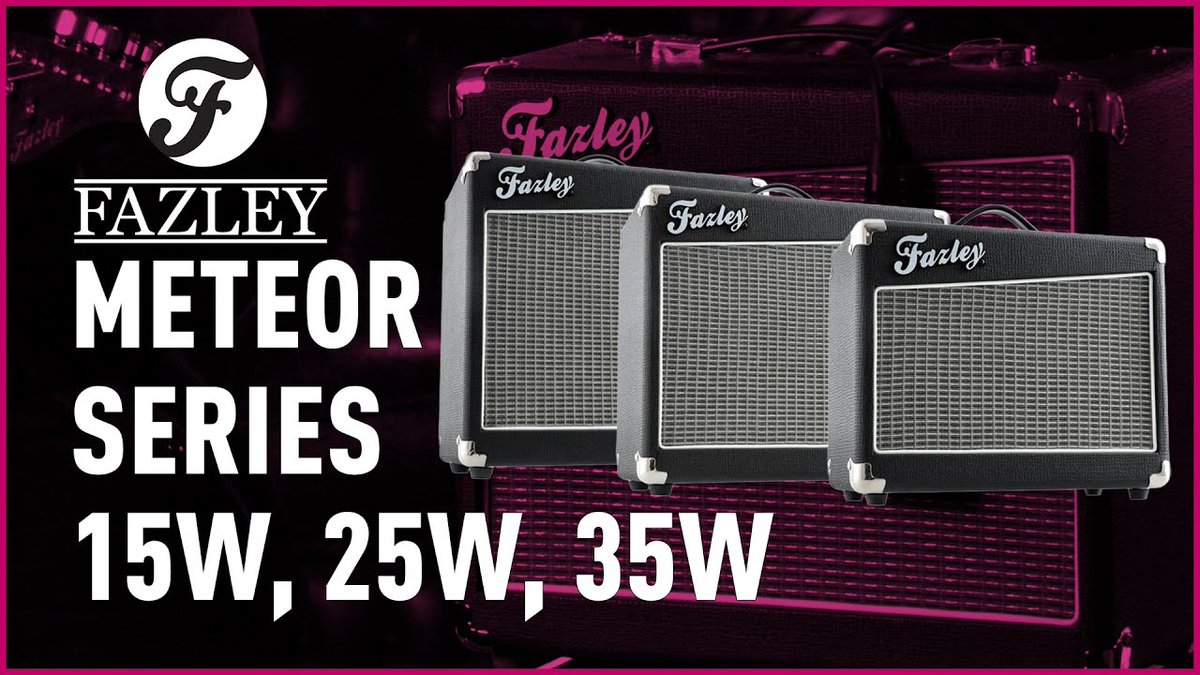 Fazley Meteor Series - Affordable Guitar Amplifier dlvr.it/TQ6r1c