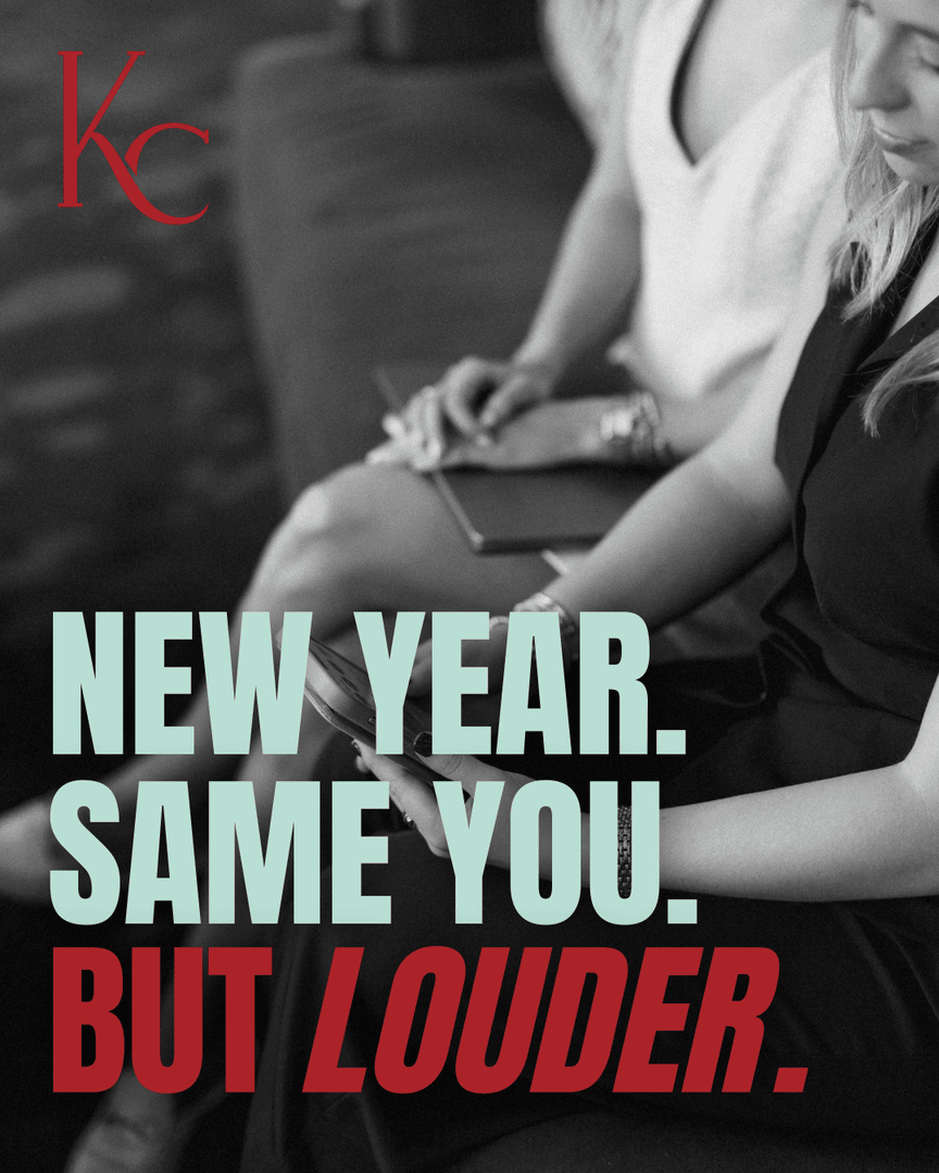 You don’t need a reinvention in 2026. You need VISIBILITY.

This year, we’re amplifying the story you’ve already built and placing it where it needs to be heard, LOUD + CLEAR!

Happy New Year from the KC Projects team! Let’s turn up the volume for your brand in 2026. 📣✨