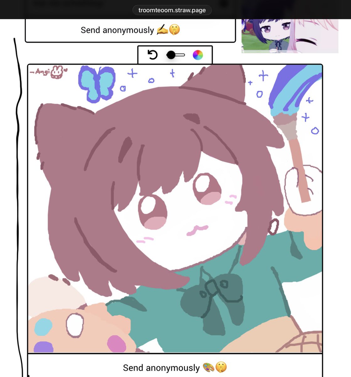 Anything for ya!! 🫶🫶
It was too much cuteness for strawpage from what I see, is strange 🥹