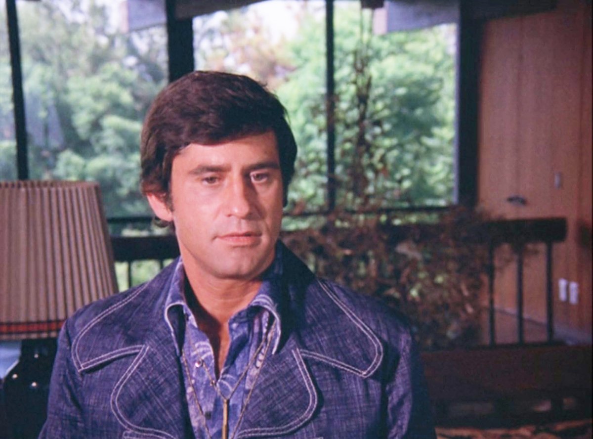 2/2. Bonus James Farentino undercover-as-a-Seventies-pimp shots. POLICE  STORY (NBC, 1973). Episode available on TUBI., image size:1200x888