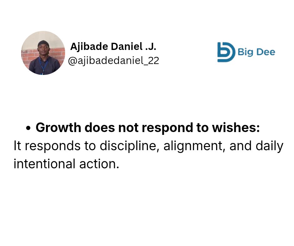 DanielAjibade16's tweet photo. 2026🎊 It's a Year of Decision ✅️ not Drift or Procrastination ❌️
#HappyNewYear2026 #Bigdee #impact https://t.co/GWJgAGW464