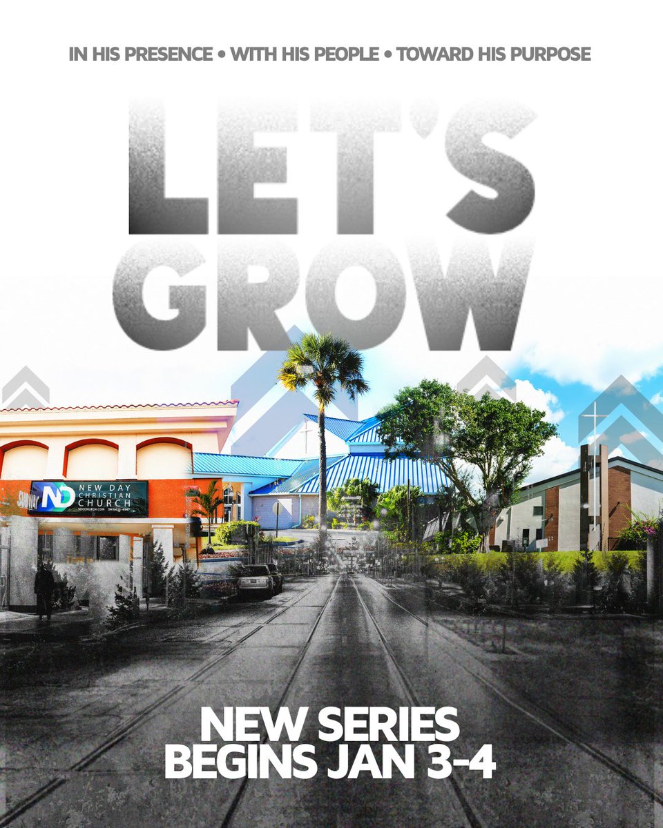 NDCChurchFl's tweet image. This weekend, we're beginning a new series titled "Let's Grow!"