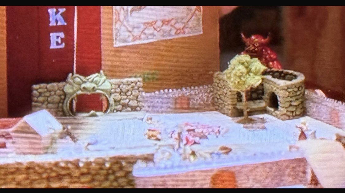 stefandwarven's tweet image. What a Surprise! STRANGER THINGS featured my Dwarven Forge terrain and Otherworld miniatures demon idol in their season finale! I am honored to have been recognized as the pioneer of gaming terrain! #StrangerThings #dwarvenforge #StrangerThings5finale