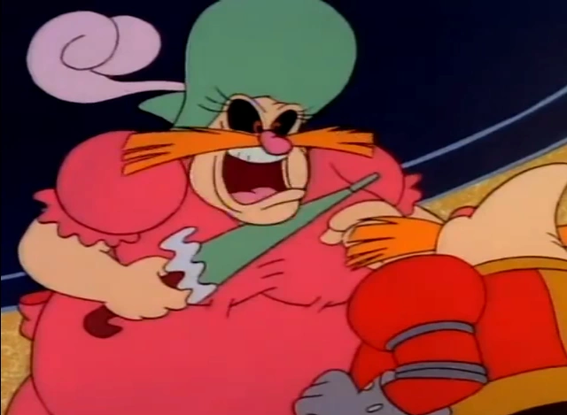 People going "Hear me out" to a attractive woman

Haven't seen anyone brave enough to go "Hear me out" to Momma Robotnik