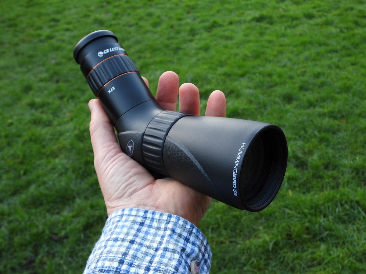 BirdersStore's tweet image. A Hummingbird in the palm of your hand!

This tiny compact spotting scope from @Celestron provides 9-27x magnification coupled with a 56mm objective lens.

The perfect option when you wish to use a scope and travel as light as possible.

👇
birders-store.co.uk/celestron-humm…

#BirdingGear