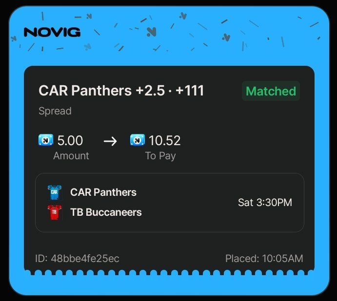 EnerqyPicks's tweet photo. NoVig NFL Week 18 Bills and Panthers Spread https://t.co/zDaNFOBGlg