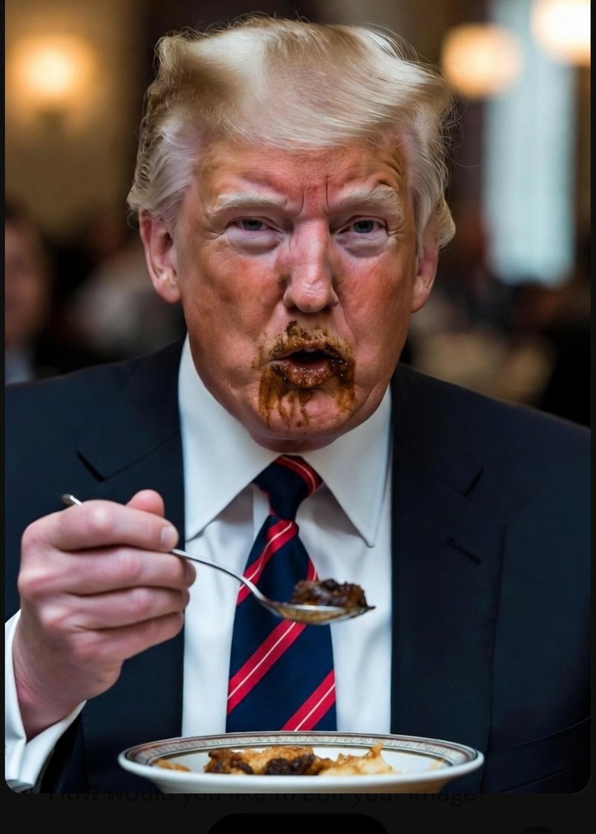 نه نگید #ترامپ_غلط_کرد بلکه بگید #ترامپ_گوه_خورد.
#ShutUpTrump