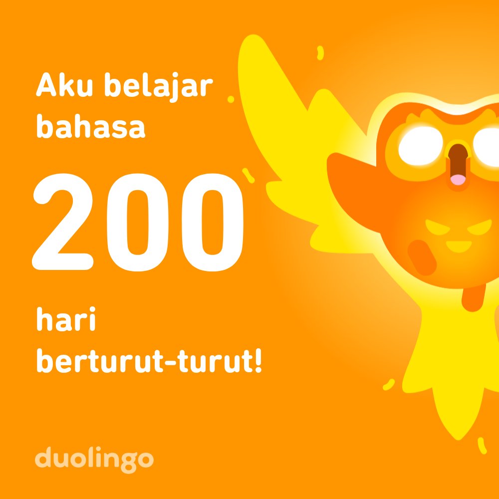 Ayo belajar bahasa denganku gratis! Duolingo itu seru dan terbukti berhasil. Ini tautan undanganku: invite.duolingo.com/BDHTZTB5CWWKTJ…