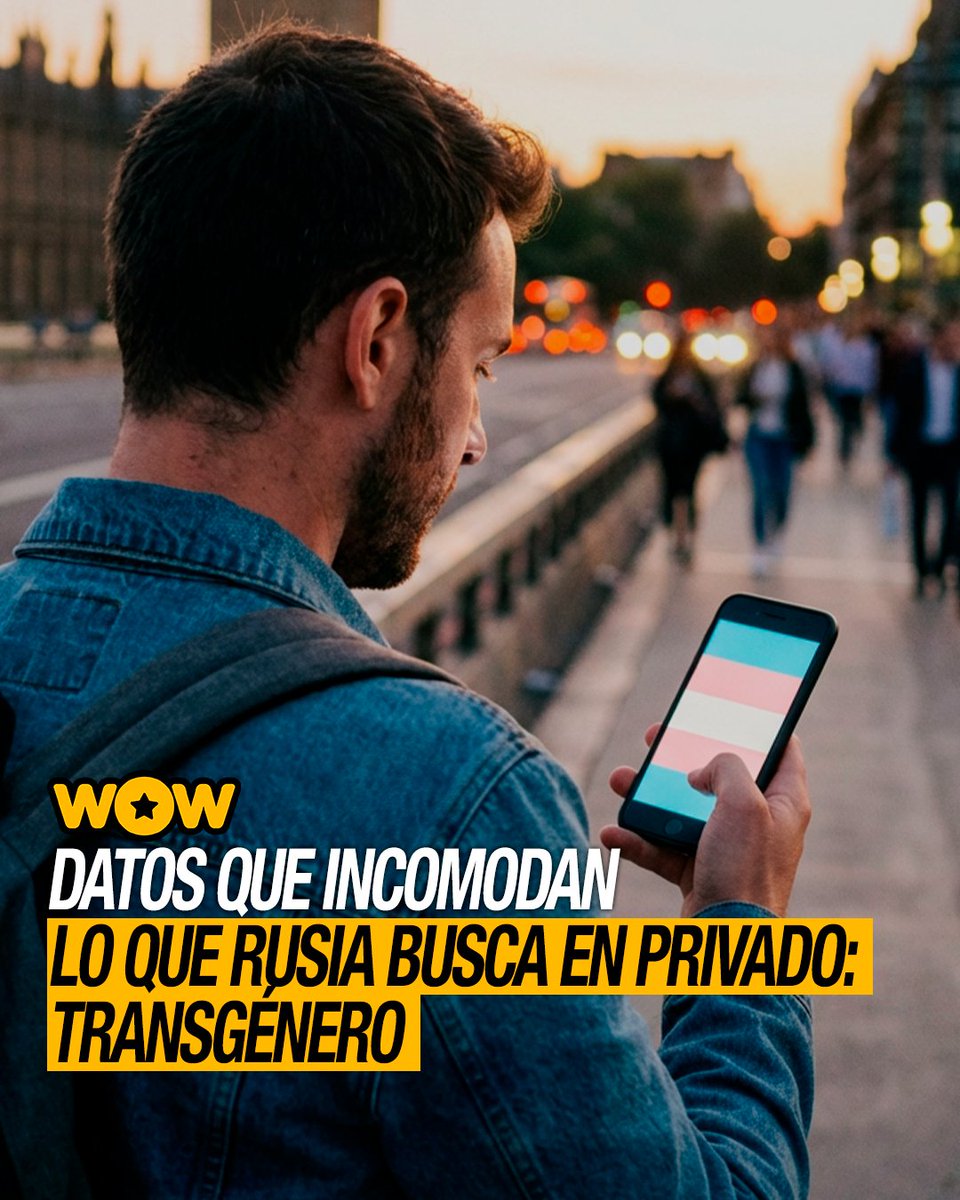 wowasinomas's tweet photo. 📊 Un dato que revela más de lo que parece.

El informe anual 2025 de Pornhub mostró que, en Rusia, el contenido transgénero se convirtió en la categoría más consumida del país.

La nota: https://t.co/ngmkAKx4fR

#noticiaslgbt #trans #rusia #actualidad #wow https://t.co/mDmVtMbctZ