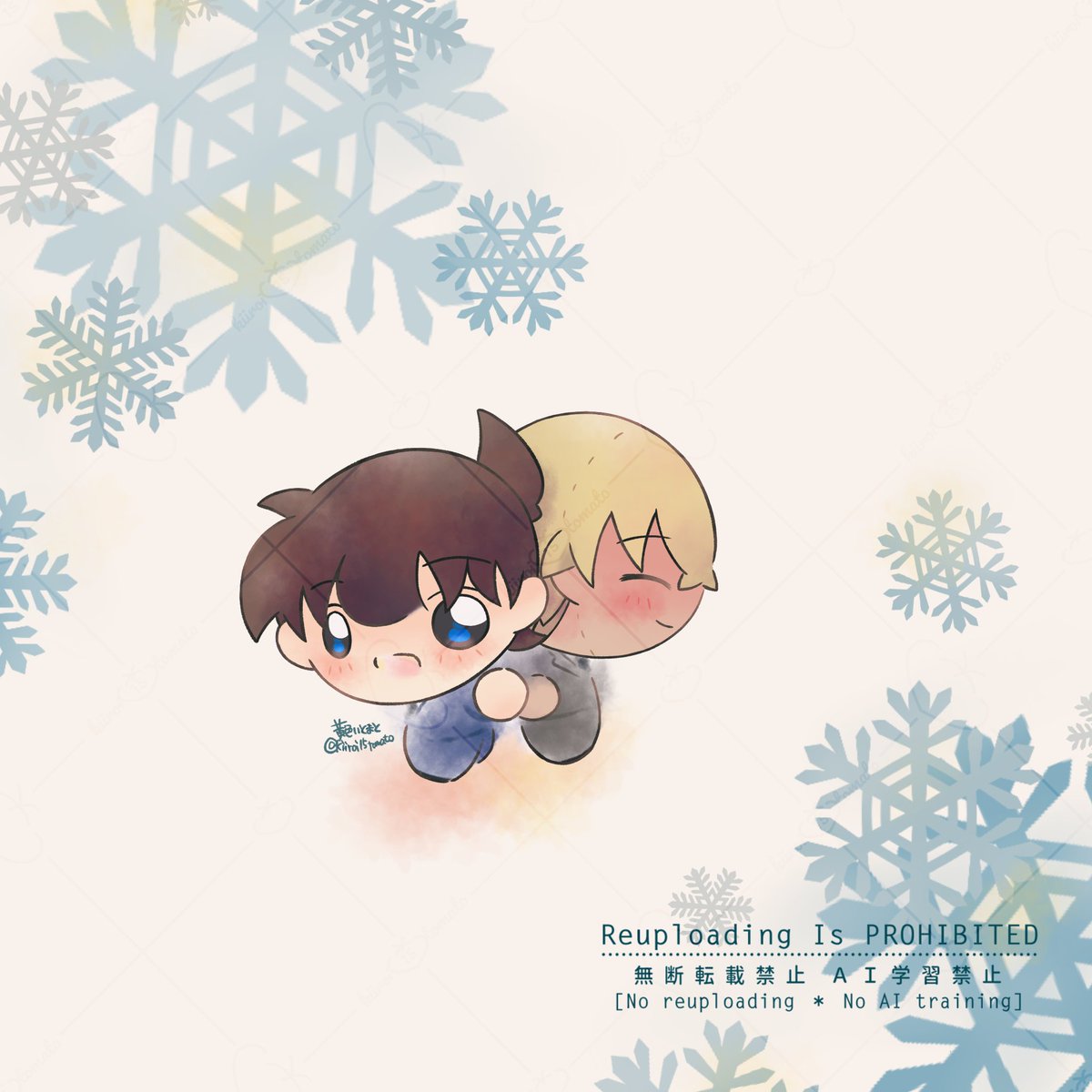 kiiroi15tomato's tweet image. #ひらいて赤ブー
『名〇偵◼コ〇ン』
降〇零（安〇透）×工〇新〇（コ〇ン）
CPオンリー【ゼロとイチの距離】

継続開催を宜しくお願いします！！
（★毎月1日〜7日間のRP/投稿数が集計対象だそうです）