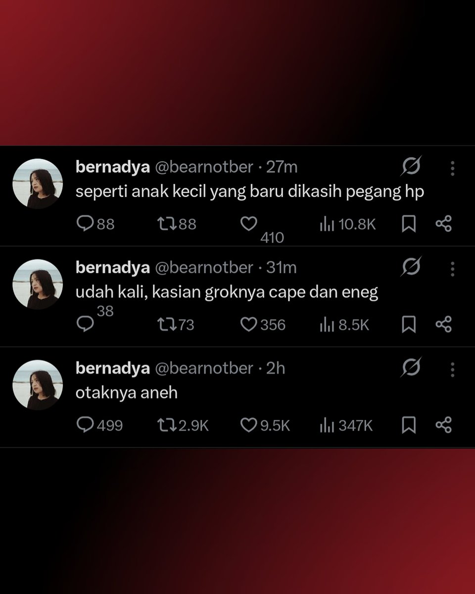 iPopBase's tweet image. Bernadya seemingly slams Grok users for sexualizing women with AI-generated content in a series of tweets.