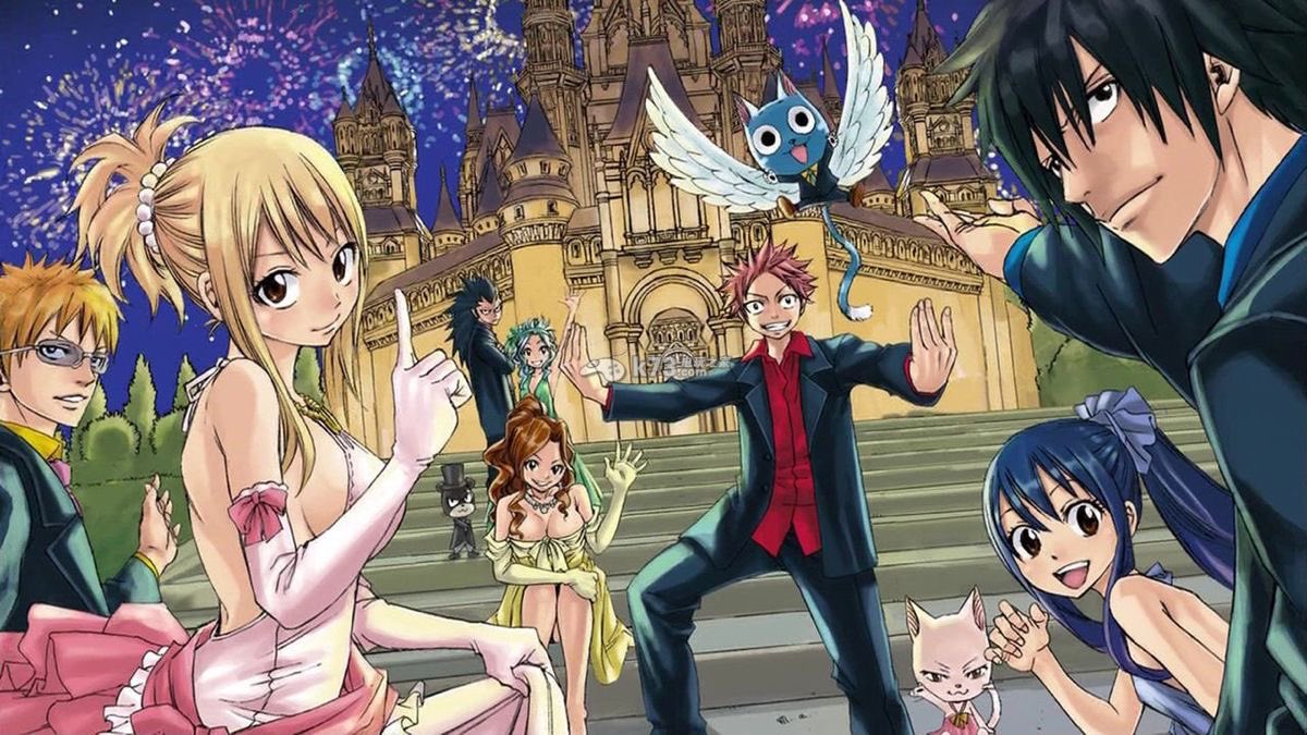 shojousei's tweet image. early fairytail had peak cunty artstyle