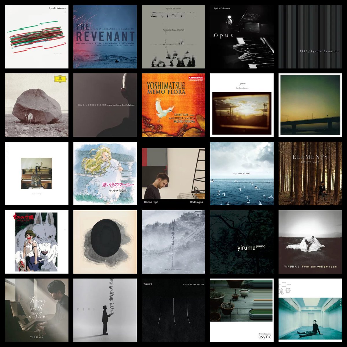 modals12's tweet image. 2025 

My favorite album chart