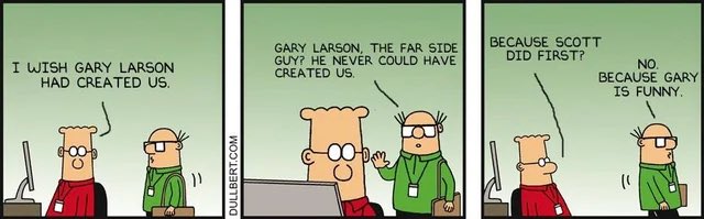 SandyofCthulhu's tweet image. Scott Adams affected millions of us from his appearance in 1989 till this day. He was and is the best.